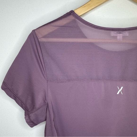 Knix Momenta Active T-Shirt Breathable Mesh Women’s Small Lavender Running EUC - Picture 5 of 6